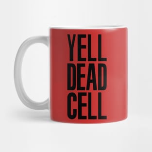 Yell Dead Cell (Metal Gear Solid 2 Black) Mug